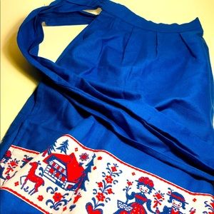 Vintage Kolf Austria Half Apron